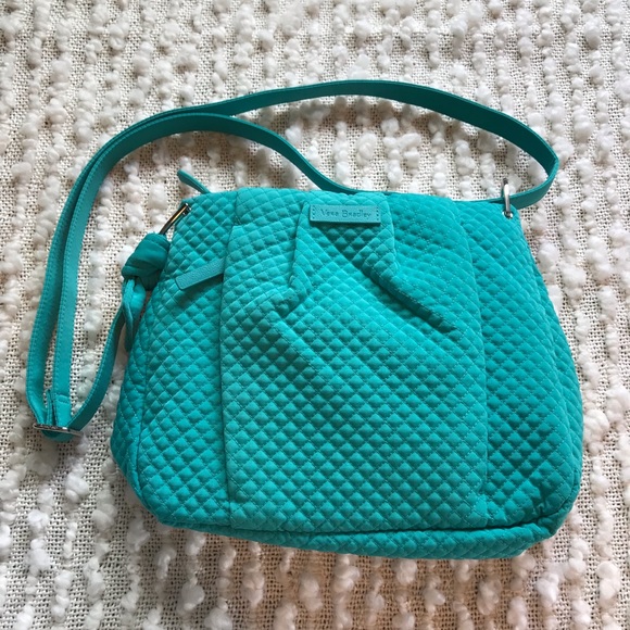Vera Bradley Handbags - Vera Bradley Hadley Crossbody Quilted Turquoise